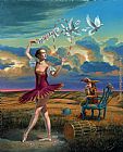 Michael Cheval Fortuity Of Choices painting